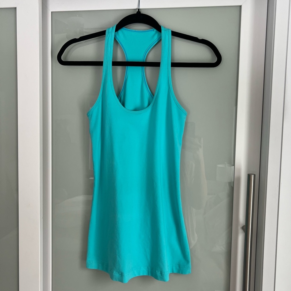 Lululemon Athletica Tank Top in Bright Teal